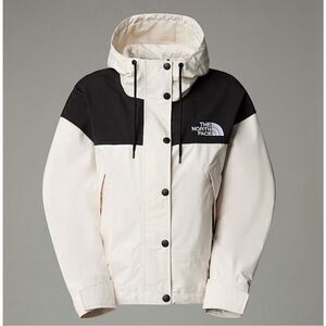 The North Face Reign On DryVent Waterproof Jacket Off White Dune Medium